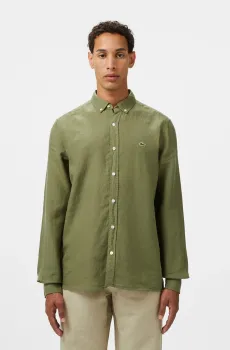 Мужская зеленая рубашка Зеленый 45 Lacoste CH5692TBMY