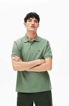 Мужское зеленое поло Зеленый M-L Lacoste L1212S86
