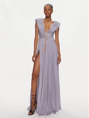 Elisabetta Franchi Вечірня сукня AB-563-41E2-5754 Фіолетовий Regular Fit Elisabetta Franchi Вечірня сукня AB-563-41E2-5754 Фіолетовий Regular Fit