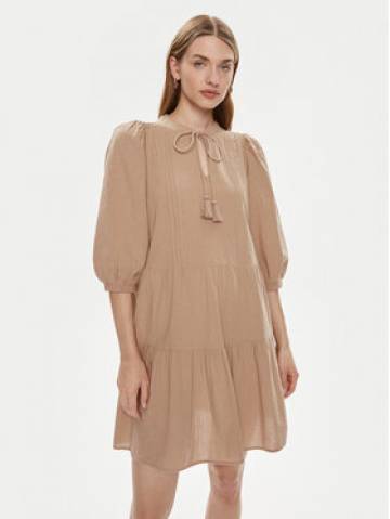 Vero Moda Літня сукня Pretty 10279712 Бежевий Regular Fit Vero Moda Літня сукня Pretty 10279712 Бежевий Regular Fit