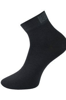 Носки мужские Легка Хода 6209 классические, темно-серые, размер 41-42