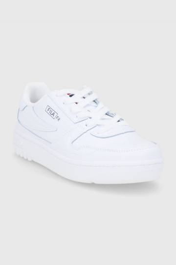 Кожаные ботинки Fila Fxventuno цвет белый Кожаные ботинки Fila Fxventuno цвет белый
