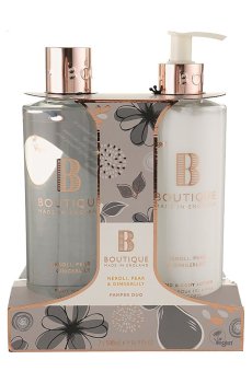 Набор Grace Cole Boutique Neroli, Pear & Gingerlily Pamper Duo (лосьон для рук и тела, 500 мл + гель для душа, 500 мл)