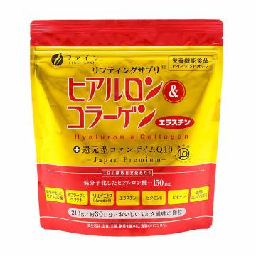 Колаген Fine Japan Collagen Premium с гиалуроновой кислотой, 210 г