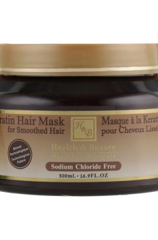 Маска для волос Health And Beauty Keratin Hair Mask с кератином, 500 мл