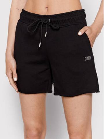 DKNY Sport Спортивні шорти DP2S5012 Чорний Regular Fit DKNY Sport Спортивні шорти DP2S5012 Чорний Regular Fit