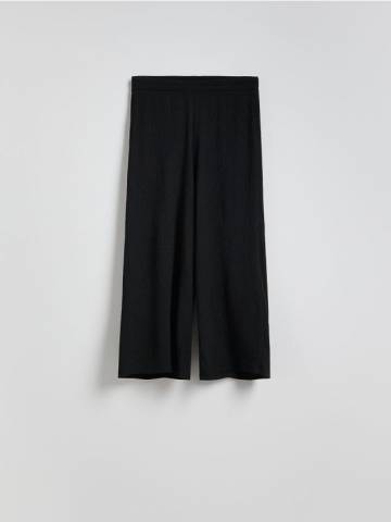 Reserved - Штани-кюлоти - чорний - YU037-99X Reserved - Штани-кюлоти - чорний - YU037-99X