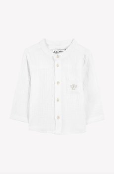 Хлопковая рубашка для младенцев Tartine et Chocolat