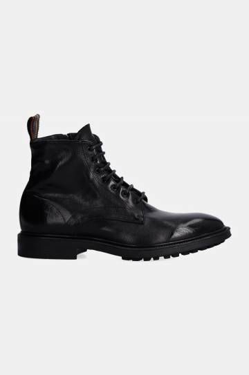 Кожаные ботинки Paul Smith мужские цвет чёрный M1S-SPW01-NBUF Кожаные ботинки Paul Smith мужские цвет чёрный M1S-SPW01-NBUF