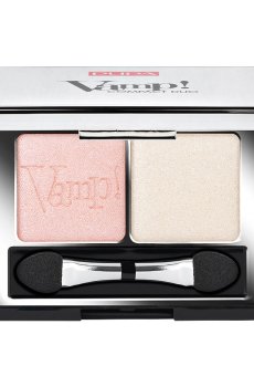 Компактные тени для век Pupa Vamp! Compact Eyeshadow Duo 001 Rose Perlage, 2.2 г