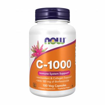 Витамин С NOW Foods Vitamin C-1000, 100 капсул Витамин С NOW Foods Vitamin C-1000, 100 капсул