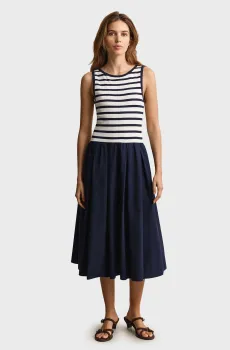 Женское темно-синее платье JERSEY Синий M Gant 4503509