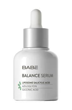 Себобалансирующая сыворотка для лица BABE Laboratorios Balance Serum против высыпаний и расширенных пор, с азелоглицином, 30 мл