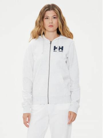 Helly Hansen Світшот W Hh Logo Full Zip Hoodie 2.0 34461 Білий Regular Fit Helly Hansen Світшот W Hh Logo Full Zip Hoodie 2.0 34461 Білий Regular Fit