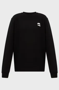 Мужской черный свитшот Черный M Karl Lagerfeld 500900.705710;990