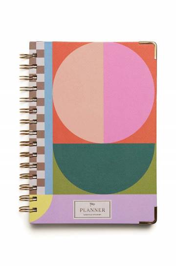 Планер Designworks Ink Undated Perpetual Planner - Geo Checks Планер Designworks Ink Undated Perpetual Planner - Geo Checks