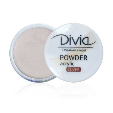 Акриловая пудра для ногтей Divia Acrylic Powder Cover Камуфлирующая, AC15 Nude Shimmer, 18 г Акриловая пудра для ногтей Divia Acrylic Powder Cover Камуфлирующая, AC15 Nude Shimmer, 18 г