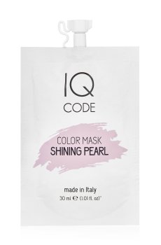 Тонирующая маска для волос IQ code Color Mask Сияющий жемчужный (Shining Pearl), 30 мл