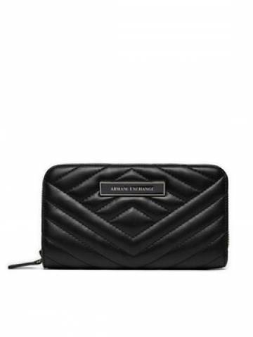 Armani Exchange Великий жіночий гаманець 948068 4R742 00020 Чорний Armani Exchange Великий жіночий гаманець 948068 4R742 00020 Чорний