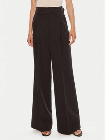 Liu Jo Штани з тканини CA4200 T2200 Чорний Relaxed Fit Liu Jo Штани з тканини CA4200 T2200 Чорний Relaxed Fit
