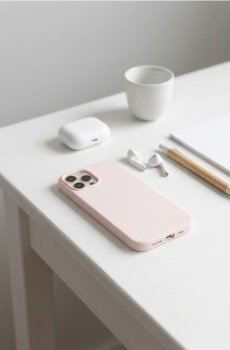 Чохол для iPhone 15 - пастельний рожевий