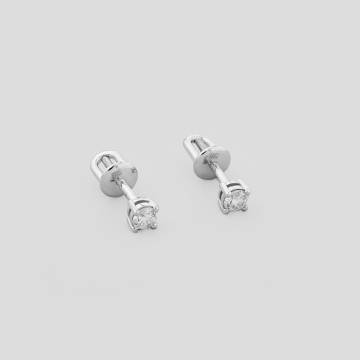 Золотые серьги Minimal с577-бр-б-3-К Золотые серьги Minimal с577-бр-б-3-К