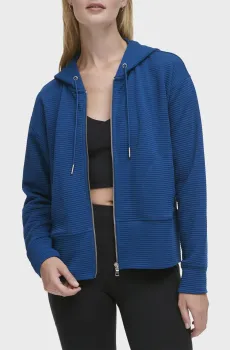 Женское синее худи Синий XL DKNY DP3J9312
