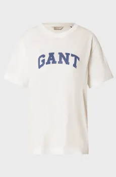 Женская белая футболка Белый M Gant 4200553