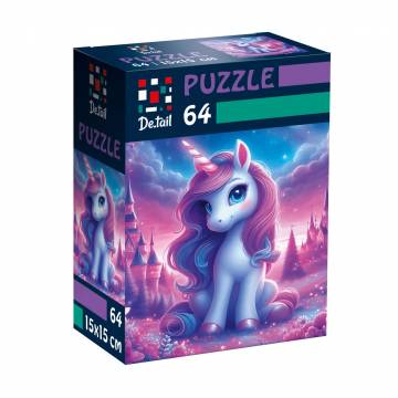 Пазлы De.tail Сказочный мир, 15*15 см, 64 детали, от 5 лет (DT1234-11)