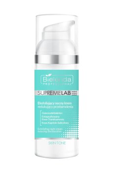 Отшелушивающий ночной крем для лица Bielenda Professional Supremelab Exfoliating Night Cream против пигментации, 50 мл