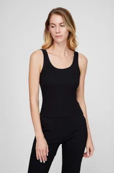 Женская черная майка Черный XXS Tally Weijl SSLCOCEBRA2