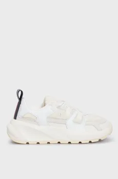 Женские белые кроссовки TH FUR FASHION RUNNER Белый 36 Tommy Hilfiger FW0FW07307