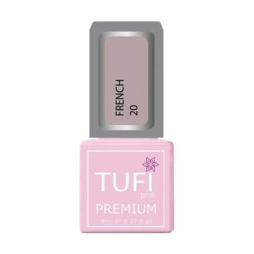Гель-лак для ногтей Tufi profi Premium French 20 Пудровый, 8 мл Гель-лак для ногтей Tufi profi Premium French 20 Пудровый, 8 мл