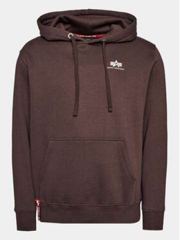 Alpha Industries Світшот Basic Small Logo 196318 Коричневий Regular Fit Alpha Industries Світшот Basic Small Logo 196318 Коричневий Regular Fit