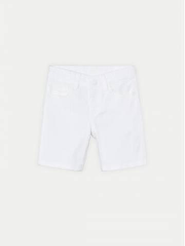 Mayoral Шорти з тканини 204 Білий Regular Fit Mayoral Шорти з тканини 204 Білий Regular Fit