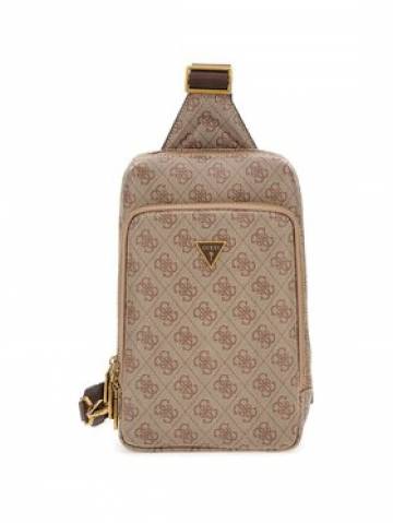 Guess Плоска сумка HMMILO P5226 Бежевий Guess Плоска сумка HMMILO P5226 Бежевий