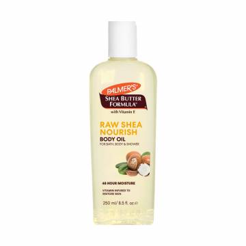 Увлажняющее масло для тела Palmers Raw Shea Nourish Body Oil с маслом ши, 250 мл Увлажняющее масло для тела Palmers Raw Shea Nourish Body Oil с маслом ши, 250 мл
