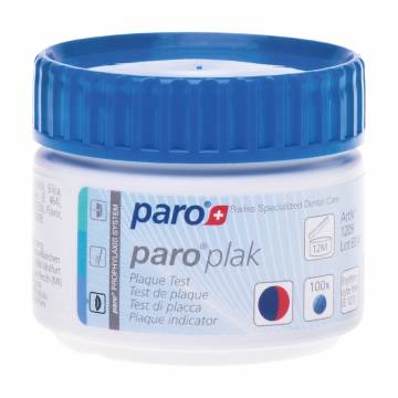 Таблетки для индикации зубного налета Paro Swiss Plak 2-цветные, 100 шт