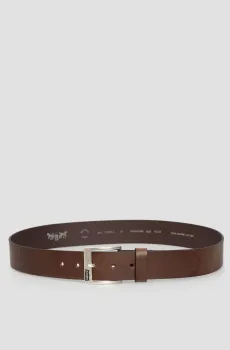 Коричневый кожаный ремень Коричневый 110 Levi’s® 220378;3.28