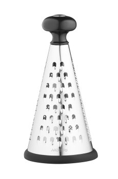 Терка Ardesto Gemini из пластика и нержавеющей стали, черная (AR2139SB)