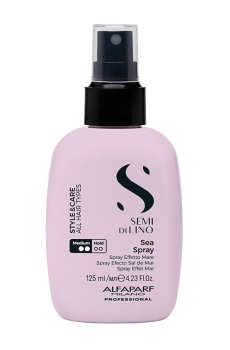 Солевой спрей для волос Alfaparf Milano Semi di Lino Style & Care Sea Spray средней фиксации, 125 мл