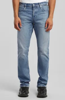 Мужские синие джинсы Mosa Straight Синий 31-32 G-Star RAW D23692,D503