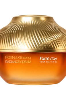 Крем для лица FarmStay PDRN & Ginseng Radiance Cream для сияния кожи, с PDRN и женьшенем, 50 г