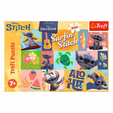 Пазл Trefl Disney Stitch The Movie Пригоди на Гаваях 200 елементів (13331) Пазл Trefl Disney Stitch The Movie Пригоди на Гаваях 200 елементів (13331)