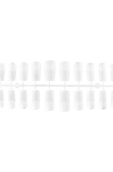Геловые типсы для наращивания ногтей DNKa Professional Nail Gel Tips Square квадрат, размер 24, 240 шт