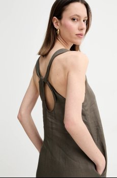 Льняное платье MM by Max Mara