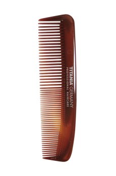 Мужской карманный гребень Titania, коричневая (1810/8)