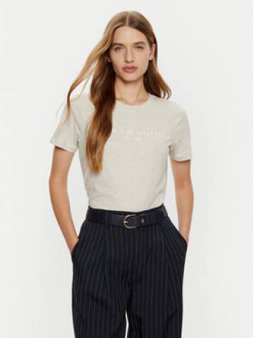 Tommy Hilfiger Футболка WW0WW40276 Бежевий Regular Fit