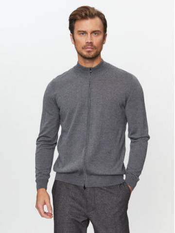 Boss Кардиган Balonso-L 50476347 Сірий Regular Fit Boss Кардиган Balonso-L 50476347 Сірий Regular Fit