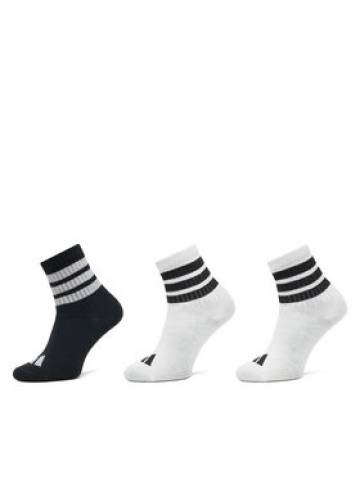 adidas Набір 3 пар високих дитячих шкарпеток Lk Rib 3Pp So JD1349 Білий adidas Набір 3 пар високих дитячих шкарпеток Lk Rib 3Pp So JD1349 Білий